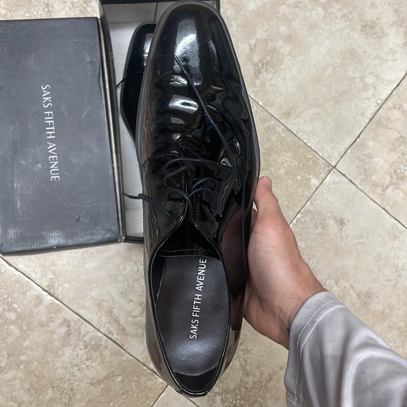 Saks fifth Avenue dress shoes men’s size 9 - Picture 3 of 5